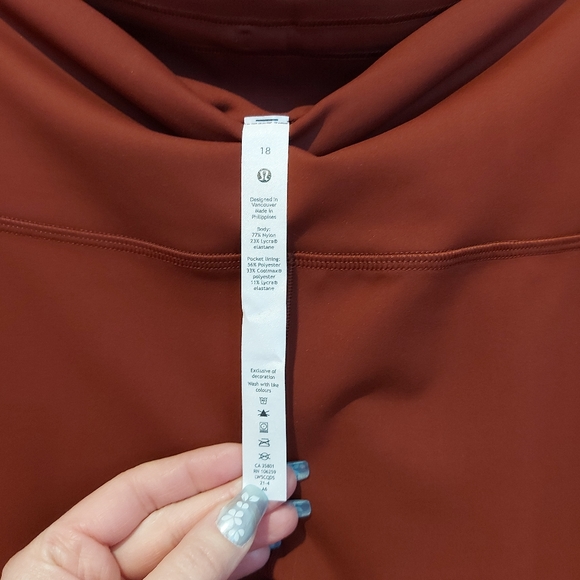 NWT lululemon Wunder Train HR Tight 25" - Picture 9 of 10